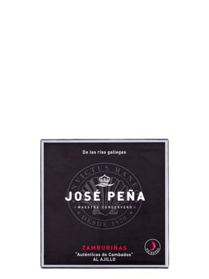 Zamburiñas al Ajillo José Peña Lata 125gr