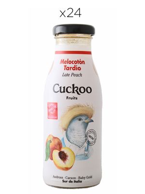 Zumo Cuckoo Melocotón Tardío 24 Botellas