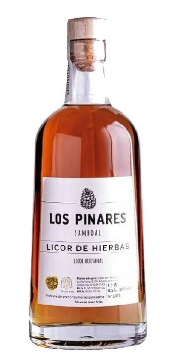 Licor Los Pinares Artesano de Hierbas