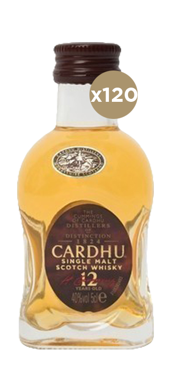 Miniatura Whisky Cardhu 120 Unidades - Comprar whisky 