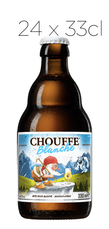 Cerveza Chouffe Blanche - Caja de 12 botellas 33cl