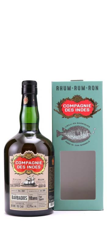 Ron Compagnie Des Indes Cask Strength Barbados 10 Years Foursquare