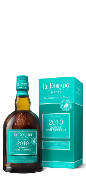 Ron El Dorado 2010 Diamond Port Mourant 49,1%