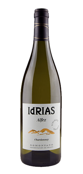 Vino Blanco Idrias Alfez Chardonnay Ecológico