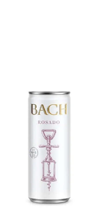 Comprar Lata Vino Rosado Bach de 250ml al mejor precio