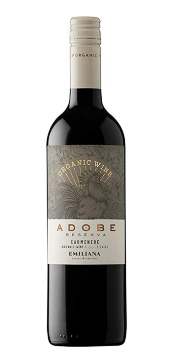 Red Wine Adobe Reserva Emiliana Organic Vineyards Carmenere