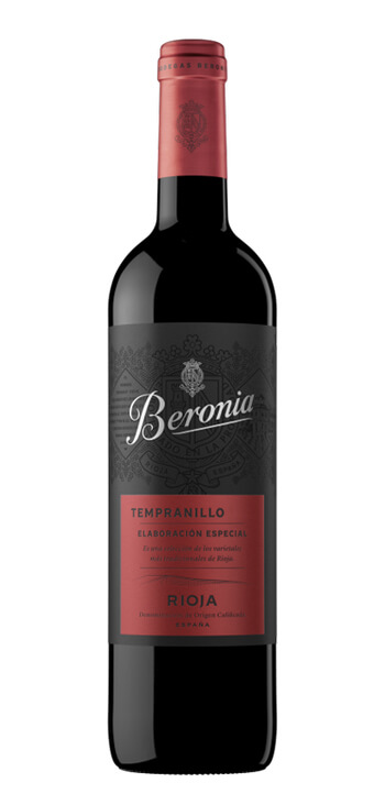 Red Wine Beronia Tempranillo Elaboración Especial