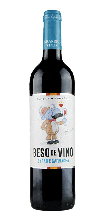 Comprar Vino Tinto Beso de Vino Syrah Garnacha