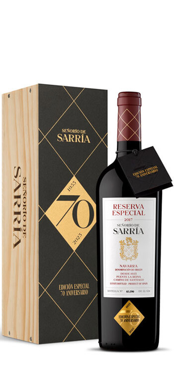 Comprar Vino Tinto Señorío de Sarría Reserva Especial - Vinos de Navarra