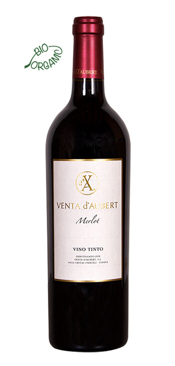 Comprar Vino Tinto Venta D’Aubert Merlot BIO - Vinos de Teruel