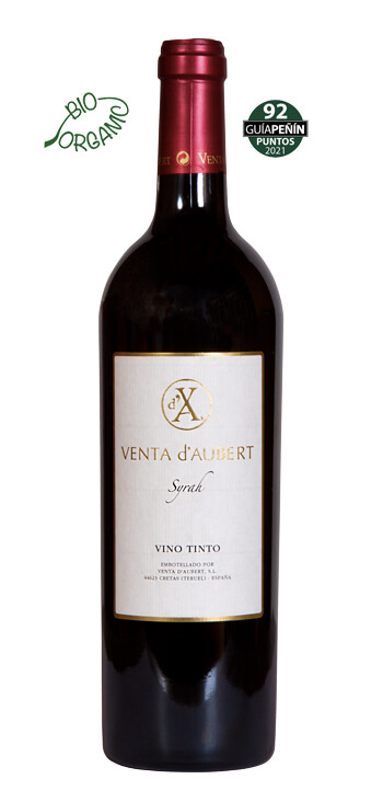 Comprar Vino Tinto Venta D’Aubert Syrah BIO - Vinos de Teruel