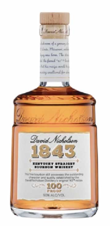 Bourbon David Nicholson 1843 Straight