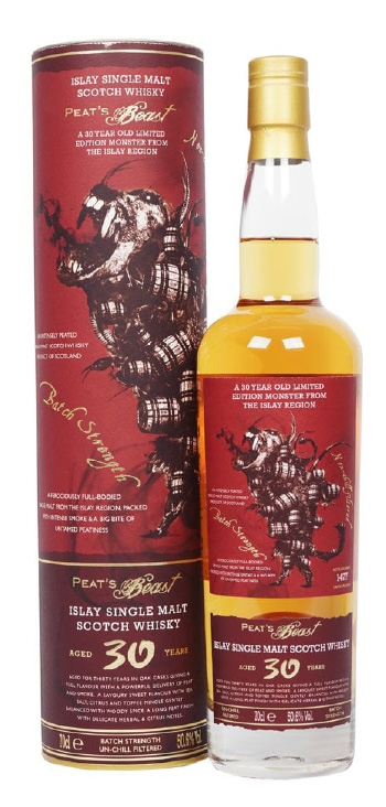 Whisky Peats Beast 30 years Islay Single Malt Scotch 